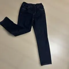 UNIQLO ダークブルー ストレートパンツ 130
