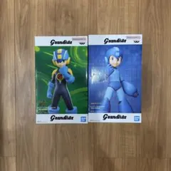 【未開封】Grandista-ROCKMAN ロックマン・ロックマンエグゼ　2体