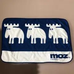 moz 枕カバー エルク柄 ネイビー