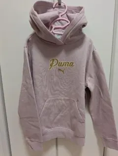 新品　プーマPUMA パーカーピンク サイズ140　裏起毛