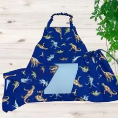 ハンドメイドエプロン３点セット　　　　　　100㎝〜ラスト②セット