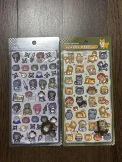 正規品 和柄 ボンボンドロップシール 忍者 柴犬