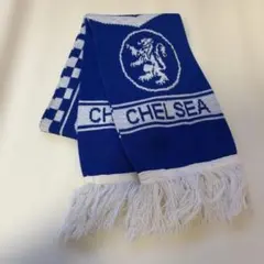 CHELSEA チェルシーFC マフラー フリンジ付