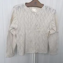 LAURA ASHLEY コットンカーディガン6-7years