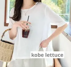 神戸レタス　シアーTシャツ 半袖 ライトグレーのサムネイル