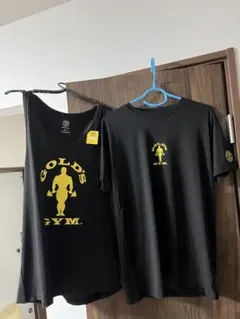 GOLD'S GYM ゴールドジム メンズ タンクトップ 半袖tシャツセット