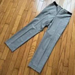 【ユニクロ】ストレッチパンツ　千鳥格子柄　ウエストゴム60-66cm