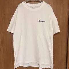 【champion】チャンピオン ワンポイントロゴTシャツ ホワイト