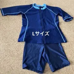 水着　スイムウェア　FOOTMARK レディース　Lサイズ　紺色のサムネイル