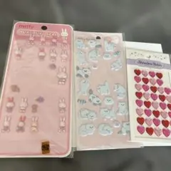 ミッフィー　ねこちゃん　ラインストーン