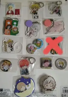 七つの大罪＋他アニメグッズまとめ売り