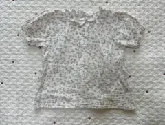 バースデイ　テータテート　パフスリーブ半袖トップス　花柄　110