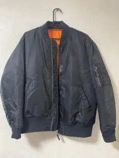 GU MA-1 ブルゾン ジャケット Mサイズ ブラック 黒 中綿入り