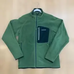 mont-bell フリースジャケット XL 緑