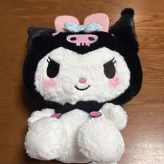 マイメロディ・クロミ　おそろいカチューシャBIGぬいぐるみ　クロミ