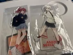 シャニマス 小宮果穂&芹沢あさひ　アクリルスタンド 衣装展