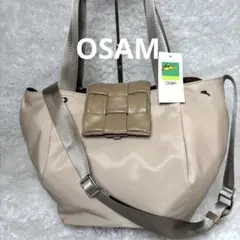 新品/未使用〙OSAM オサムラビット 3ウェイ サークルバック 日本製 
