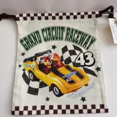 東京ディズニーランド 巾着袋 グランドサーキットレースウェイ