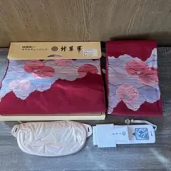 モデルチェンジした格調高い　新装 赤色 4点セット付け帯☝˃̵͈̑ᴗ˂̵͈̑❤