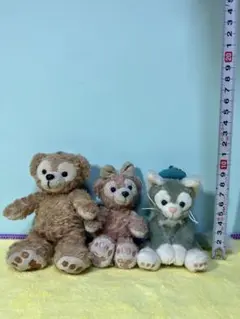 値下げしました。ダッフィー シェリーメイ ジェラトーニ ぬいぐるみセット