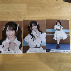 谷崎早耶 直筆サイン入り生写真 7周年記念/海賊衣装/コメント付き ≠ME ノイミー 谷崎早耶 海賊 7周年 生写真 コンプ - メルカリ