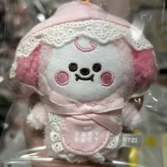 BT21 たっとん ベビー ぬいぐるみ ピンクSサイズ CHIMMY