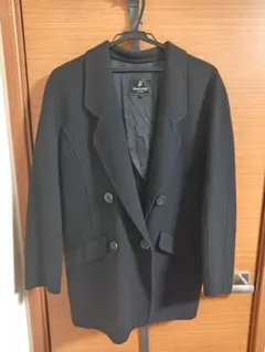 primmination ブラック ロングコート カシミア - メルカリ