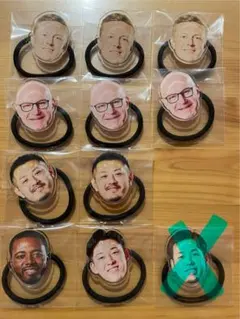 横浜ビーコルセアーズ フェイスヘアゴム 10個セット