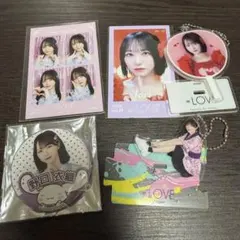 野口衣織 缶バッジ 4カット ミニフォト