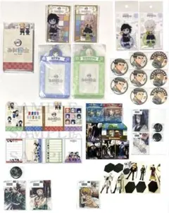 鬼滅の刃 みに隊士 アクリルスタンド カードホルダー パタパタメモ帳　義勇実弥