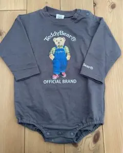 ベビー服　テディベア　ロンパース