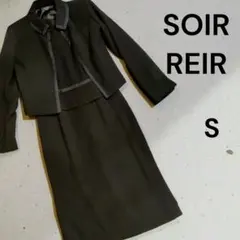 【美品】礼服 喪服 7AR アンサンブル 黒 リボン ワンピース 卒業式