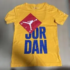 NIKE エアジョーダン Tシャツ イエロー　サイズ128-140 8-10歳