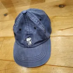 SNOOPY　スヌーピー　キャップ　フェード◎　古着　コットン　刺繍のサムネイル