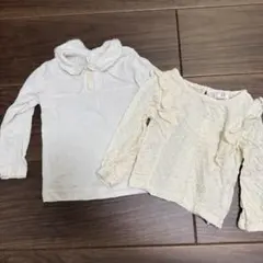 90cm ブラウスセット ZARA 春服 お揃い ベビー服 保育園着 1歳2歳
