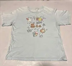 UNIQLO ユニクロ　140cm すみっこぐらし Tシャツ　半袖　水色のサムネイル