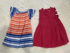 babyGap Petit Bateau ワンピース 2点セットのサムネイル