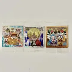 ONE PIECE ウエハースシール　ワンピース　にふぉるめーしょん　3枚のサムネイル