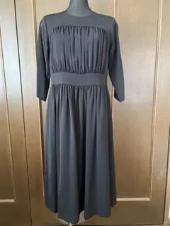 新品 グランマママドーター エプロンドレス ワンピース バックリボン 