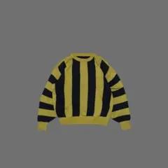 HARDIN KNITWEAR ボーダー黒黄 長袖カットソー XL オリジナル - メルカリ