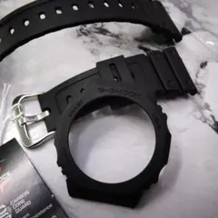 新品〓ジーショック〓正規GA2100-1A1、4ベゼル＆ベルトパーツ　ブラック