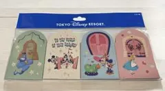 【新品未使用】 ディズニーリゾート メモ帳 ４種