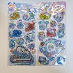 あわわちゃん　キラうさツインズ　ウォーターインシール　かおりつき