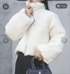 chico/中綿ショートブルゾン