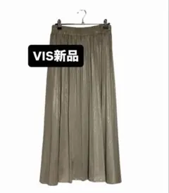VIS シャイニーアコーディオンプリーツスカートのサムネイル