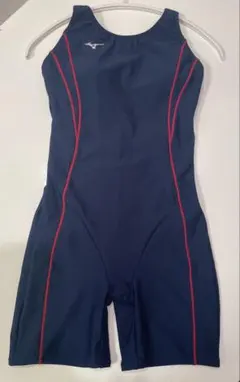 【美品】MIZUNO レディース スポーツ用水着 ネイビー
