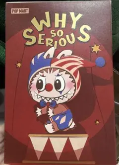 POPMART WHY SO SERIOUS flame clown