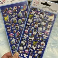 サンリオキャラクター ホログラムシール 2シート