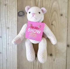 ピンクハウス ワンダフルワールド くま ぬいぐるみ ブローチ ピン付き
