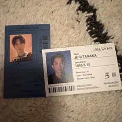 SixTONES MILESixTONES IDカード 田中樹